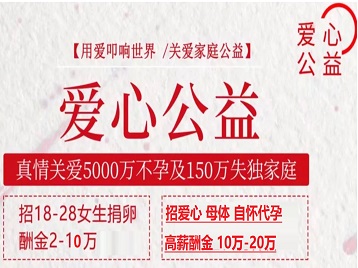 咸阳捐卵助孕生子 爱心志愿者招募